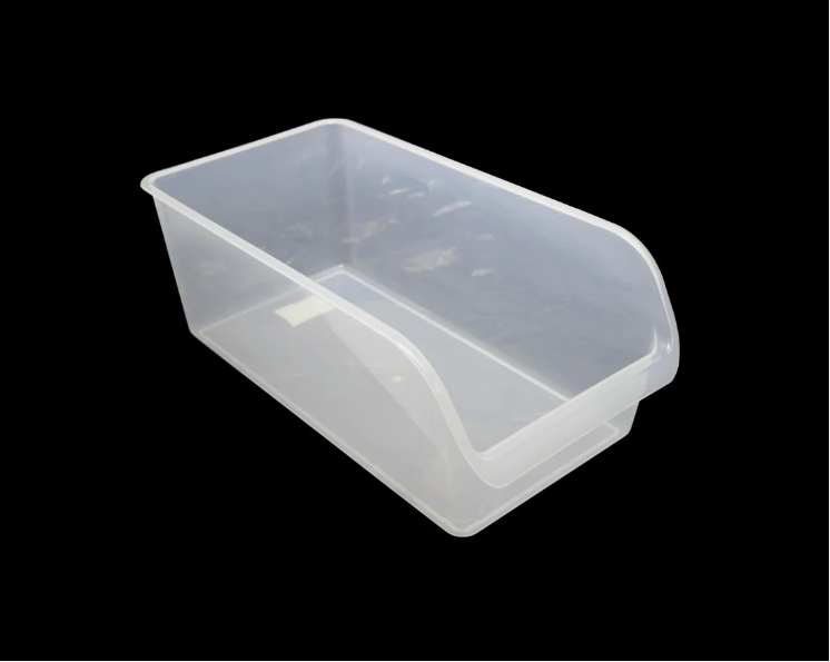 Plastic Clear Storage Box Files School Homework Office Organiser Box