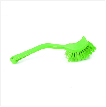 Plastic Dish Scrubber Brush 19 cm Assorted Colours