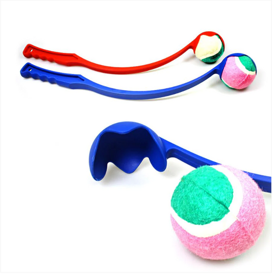 Plastic Dog Tennis Ball Chucker Launcher 50 cm Assorted Colours