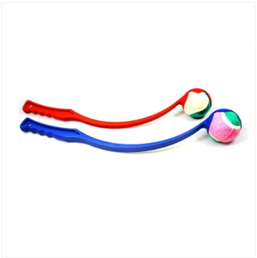 Plastic Dog Tennis Ball Chucker Launcher 50 cm Assorted Colours