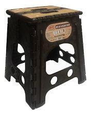 Plastic Folding Stool MEDIUM Home