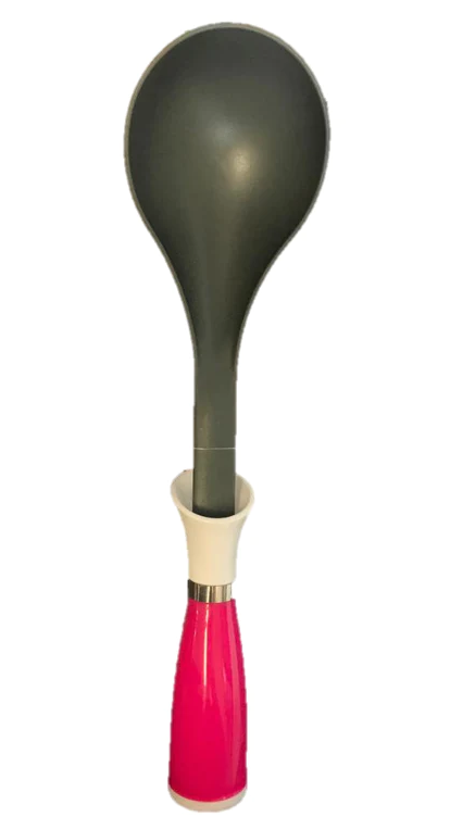 Plastic Kitchen Ladle 33 cm Assorted Colours