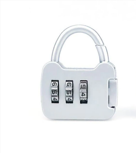 Plastic Number Combination Padlock 4 x 2.5 cm