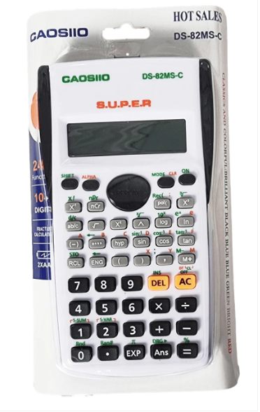 Plastic Scientific Calculator Assorted Colours