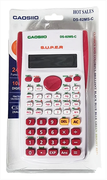 Plastic Scientific Calculator Assorted Colours