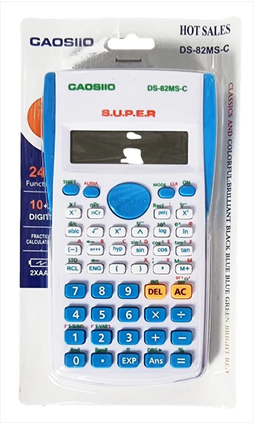 Plastic Scientific Calculator Assorted Colours