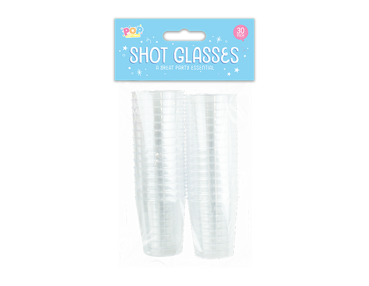 Plastic Shot Glasses 50pk