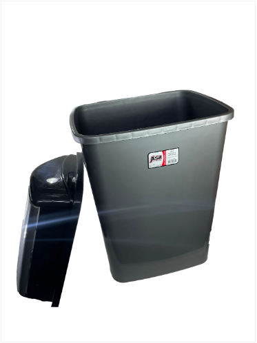 Plastic Swing Bin 50 Litre 30 x 39 x 63 cm