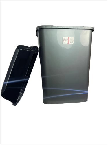 Plastic Swing Bin 50 Litre 30 x 39 x 63 cm