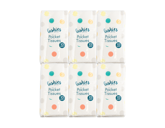 Pocket Tissues - 6 Pack