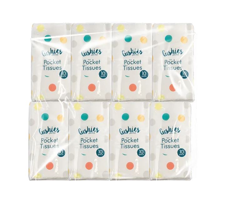 Pocket Tissues - 8 Pack