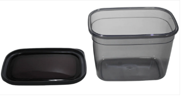 Poli Long Plastic Food Storage Containers Set Of 3 1.3l / 2l / 3.2l