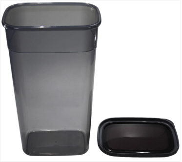 Poli Long Plastic Food Storage Containers Set Of 3 1.3l / 2l / 3.2l