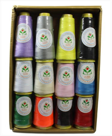 Polyester Sewing Thread Assorted Colours