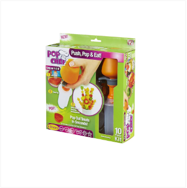 Pop Chef Push Pop And Eat 6 Shapes