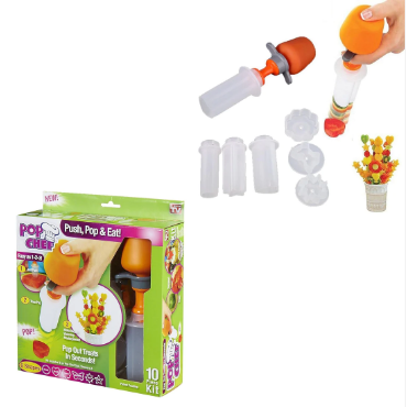 Pop Chef Push Pop And Eat 6 Shapes