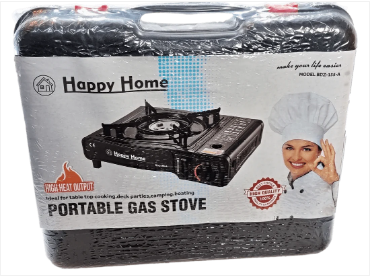 Portable Gas Stove Cooker Burner Camping Garden 18cm x 34cm