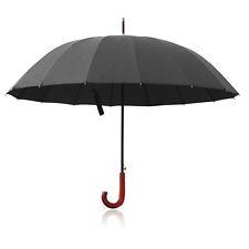 Premium Large Windproof Umbrella 92 cm Assorted Colours