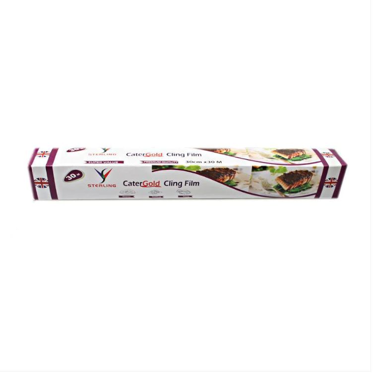 Premium Quality Cater Gold Cling Film Super Value 30cm x 30m