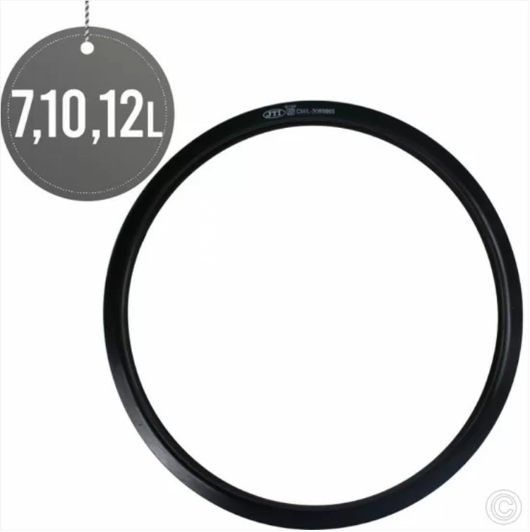 Pressure Cooker Diamond Rubber Gasket Ring 7.5 / 10 / 12L