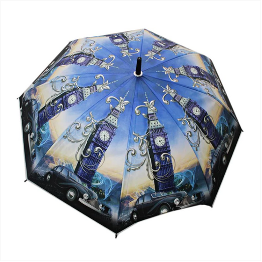 Print Umbrella Raining Large Brolly Print 31'' 1 Pack