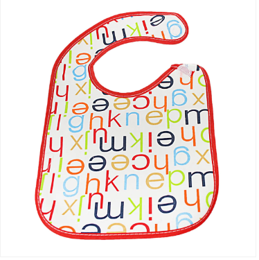 Printed Baby Feeding Waterproof Apron Bib Assorted Designs