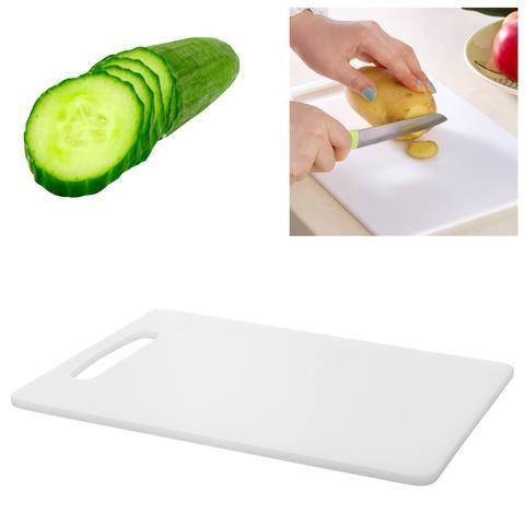 Professional Kitchen Chopping Board Plastic White Extra Large 25 x 40.5 cm