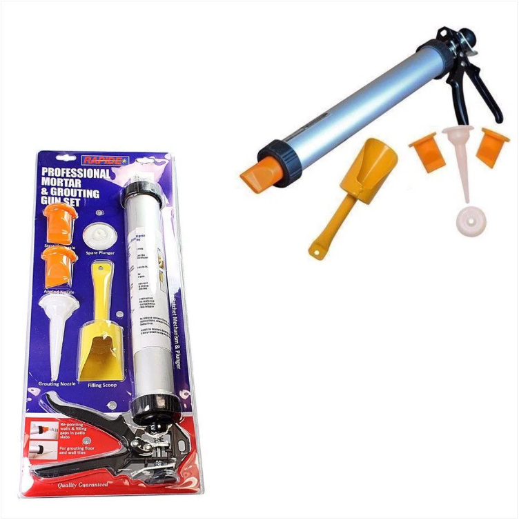 Professional Mortar And Grouting Gun Set Diy Home