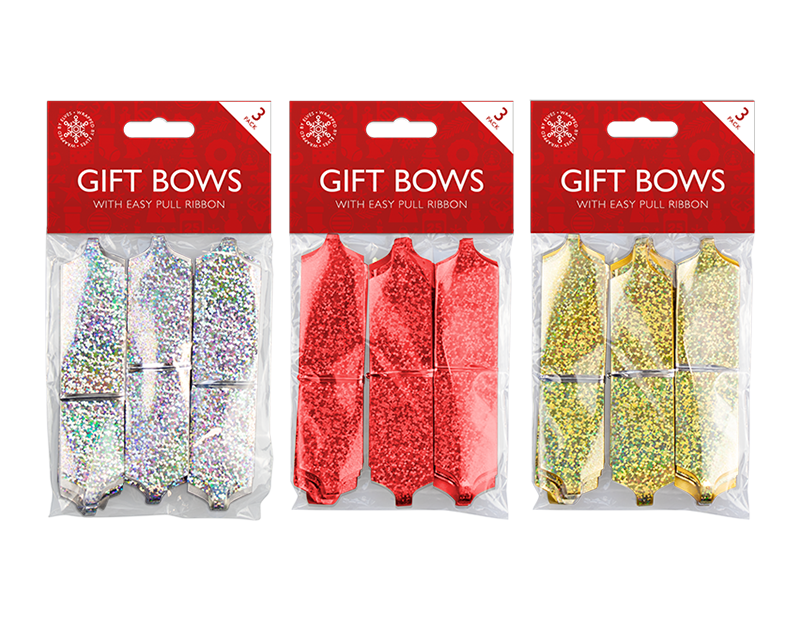 Pull Bows 3 Pack