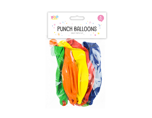 Punch Balloons - 5 Pack