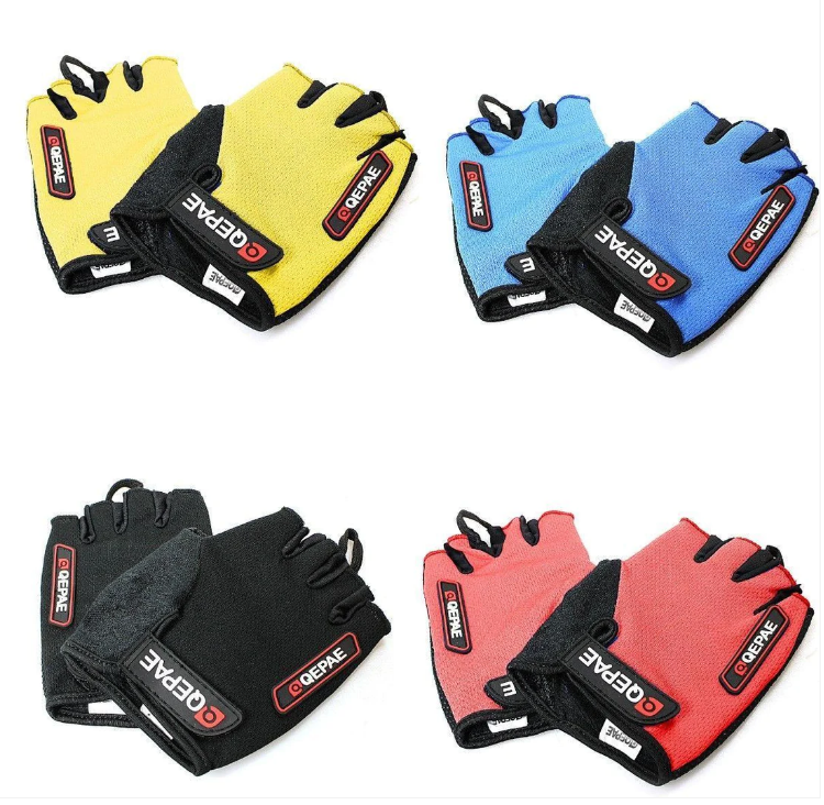 QEPAE Biker Gloves Assorted Colours