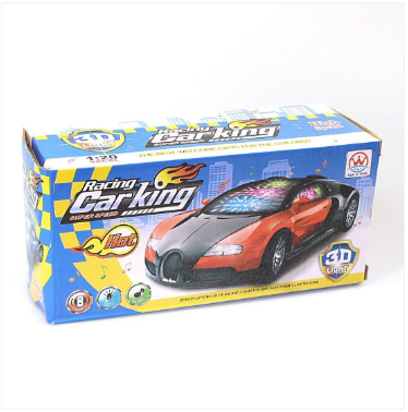 Racing Car King With 3D Lights Toy