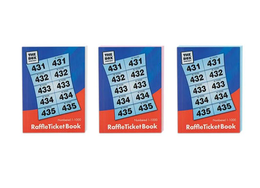 Raffle Tickets 1-1000 Book