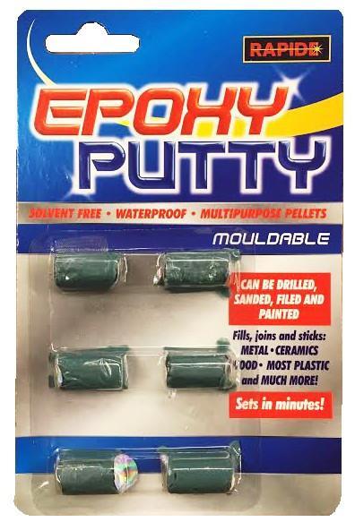 Rapide Epoxy Putty Waterproof Solvent Free Mouldable Sets In Minutes