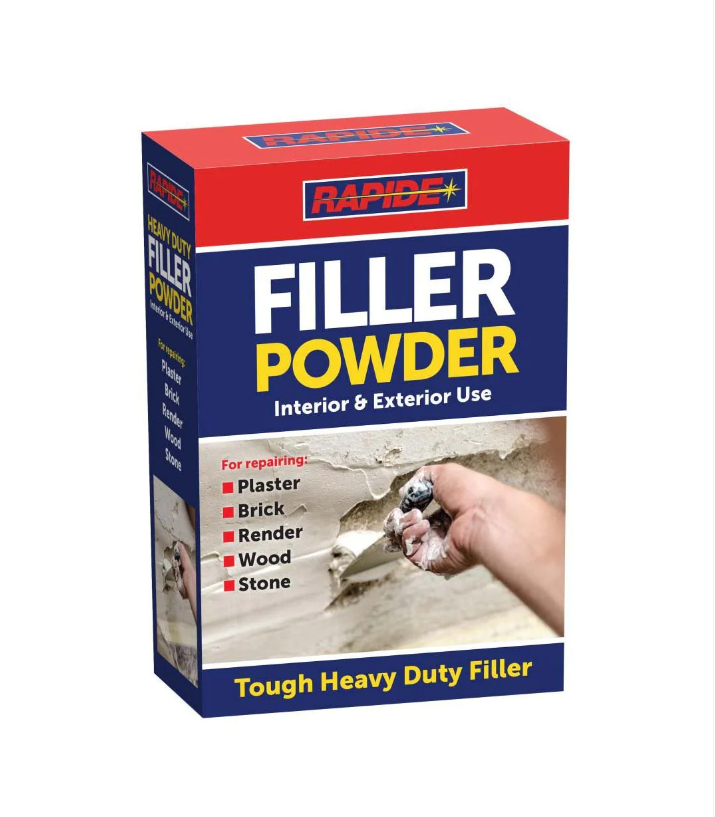 Rapide Filler Powder Interior And Exterior Use Tough Heavy Duty Filler 600g