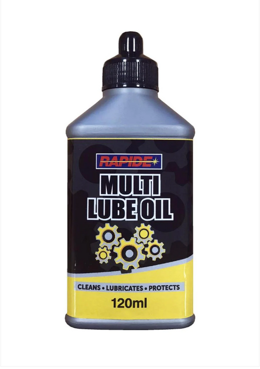 Rapide Multi Lube Oil Cleans Lubricates Protect 120ml