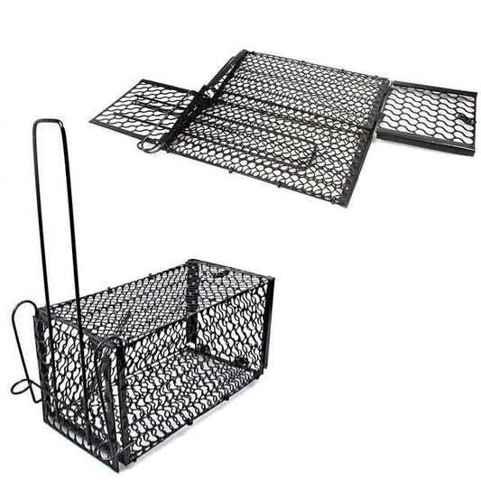 Rat Mesh Cage Black Adjustable Flat To Box 13 Cm x 23 Cm