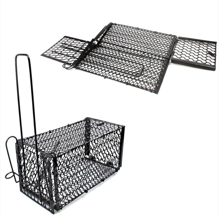 Rat Mesh Cage Black Easy Make Adjustable Flat to Box Mesh Rat Cage 15CMX29 CM