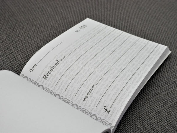 Receipt Book 1-100