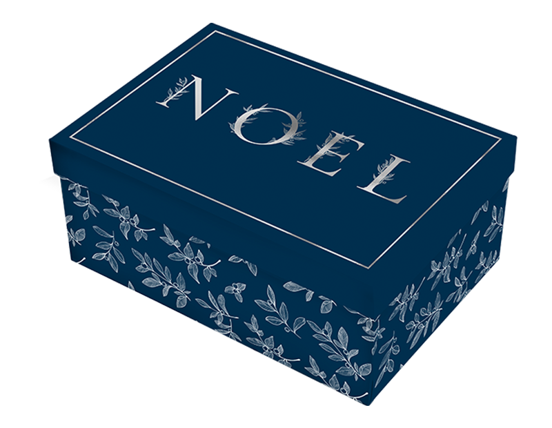 Rectangle Foil Gift Box 12cm x 9cm
