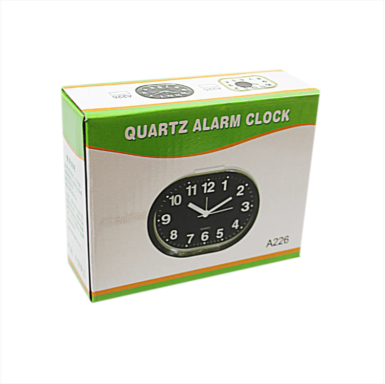 Rectangular Quartz Bedroom Desk Alarm Clock