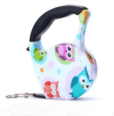 Retractable Dog Leash 5m 33lbs Assorted Colours and Designs