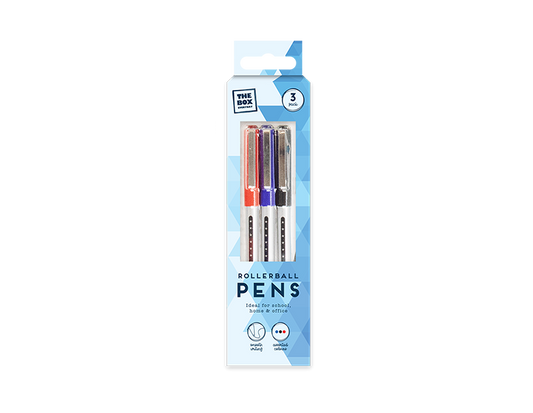 Rollerball Pens - 3 Pack