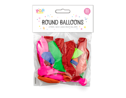 Round Balloons - 20 Pack