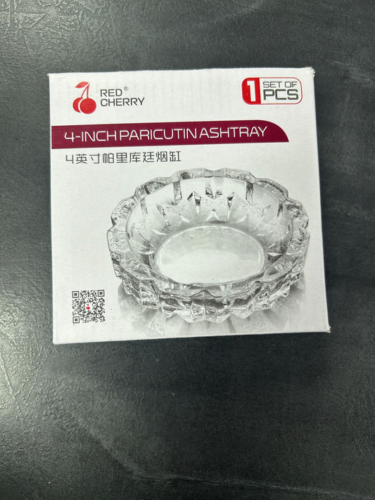 Round Glass Ashtray