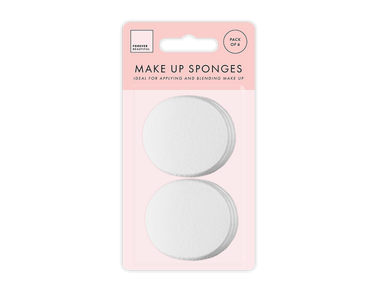 Round Make Up Sponge 6pk