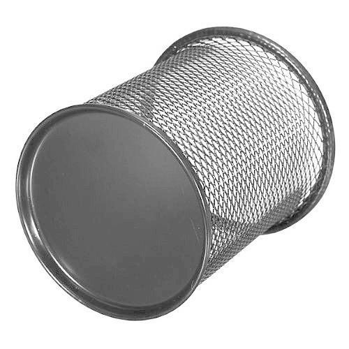 Round Metal Mesh Pencil Holder Assorted Colours