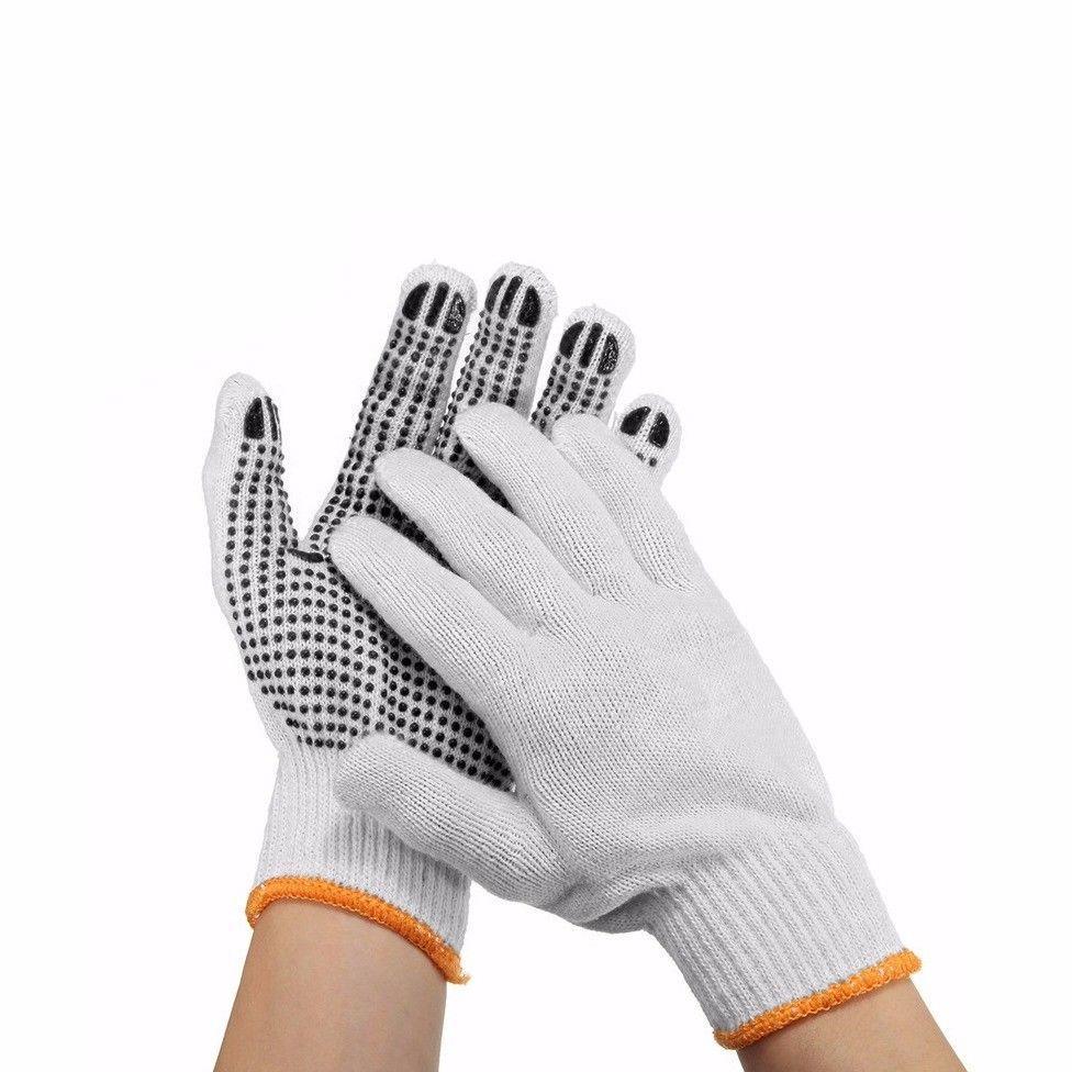 Rubber Grip Working Gloves Personal Protect Gloves One Size