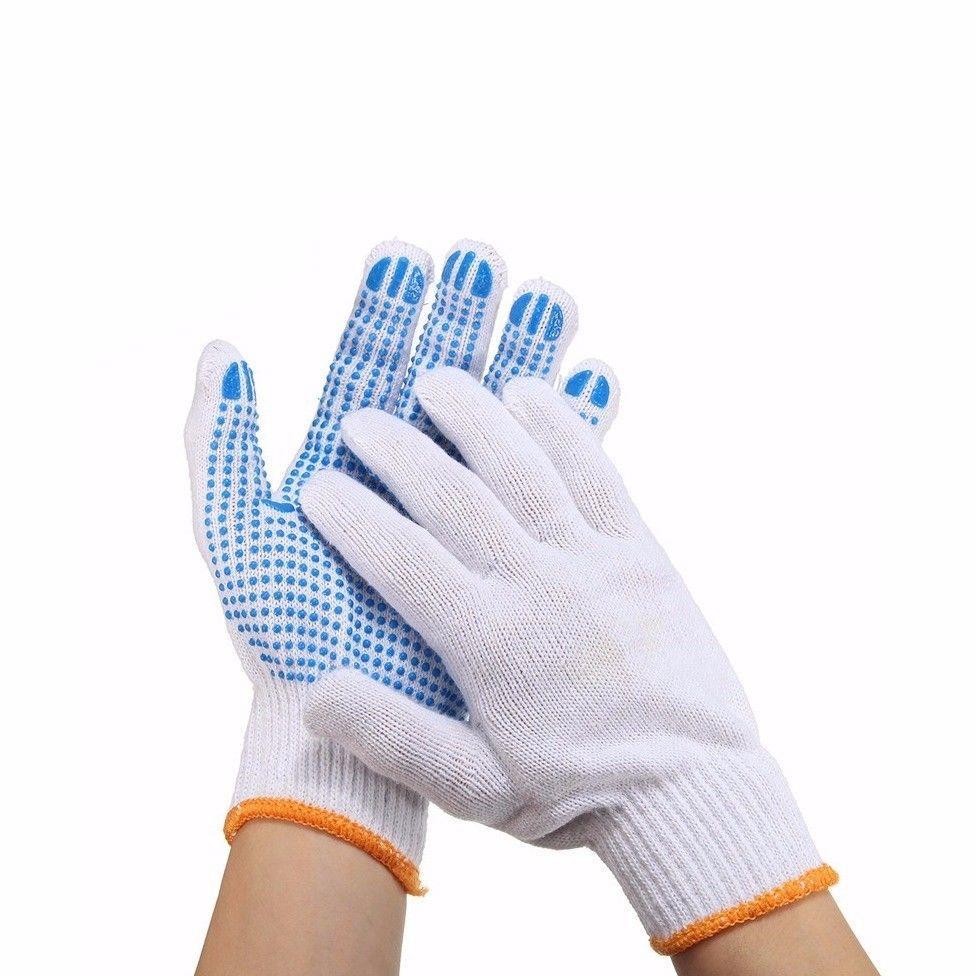 Rubber Grip Working Gloves Personal Protect Gloves One Size