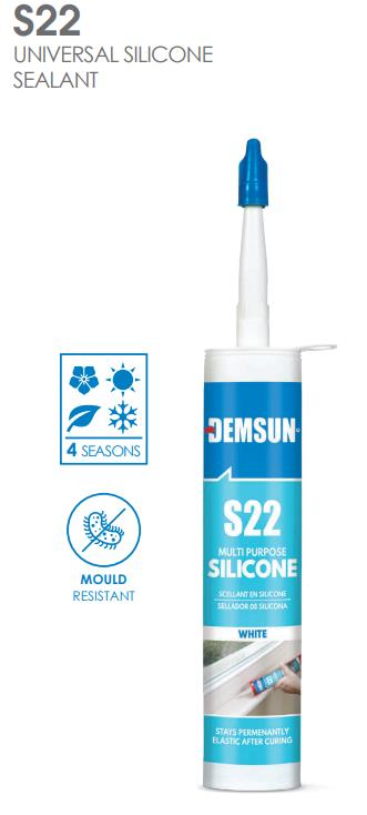 S22 SILICONE 280ML TRANSPARENT